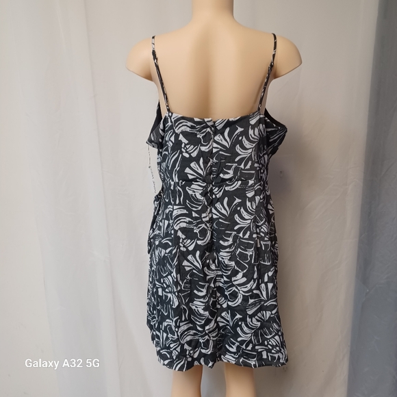 Nine West Black and White Sleeveless Sundress Size XL - Picture 4 of 13